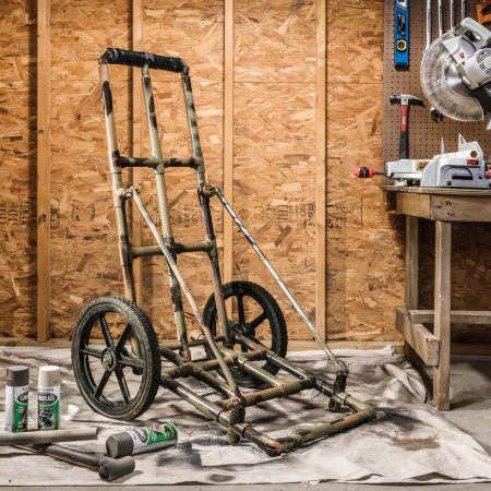 How to Build a Lightweight Game Cart for Hauling Out Deer