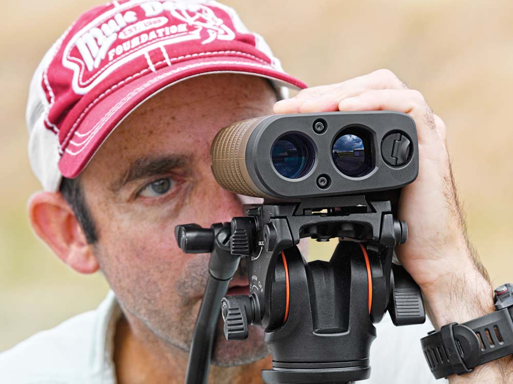 Bushnell CONX rangefinding being tested