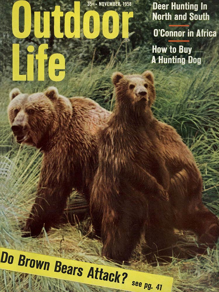 November 1958 Cover of Outdoor Life
