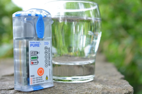 Survival Gear: Potable Aqua Pure Electrolytic Water Purifier