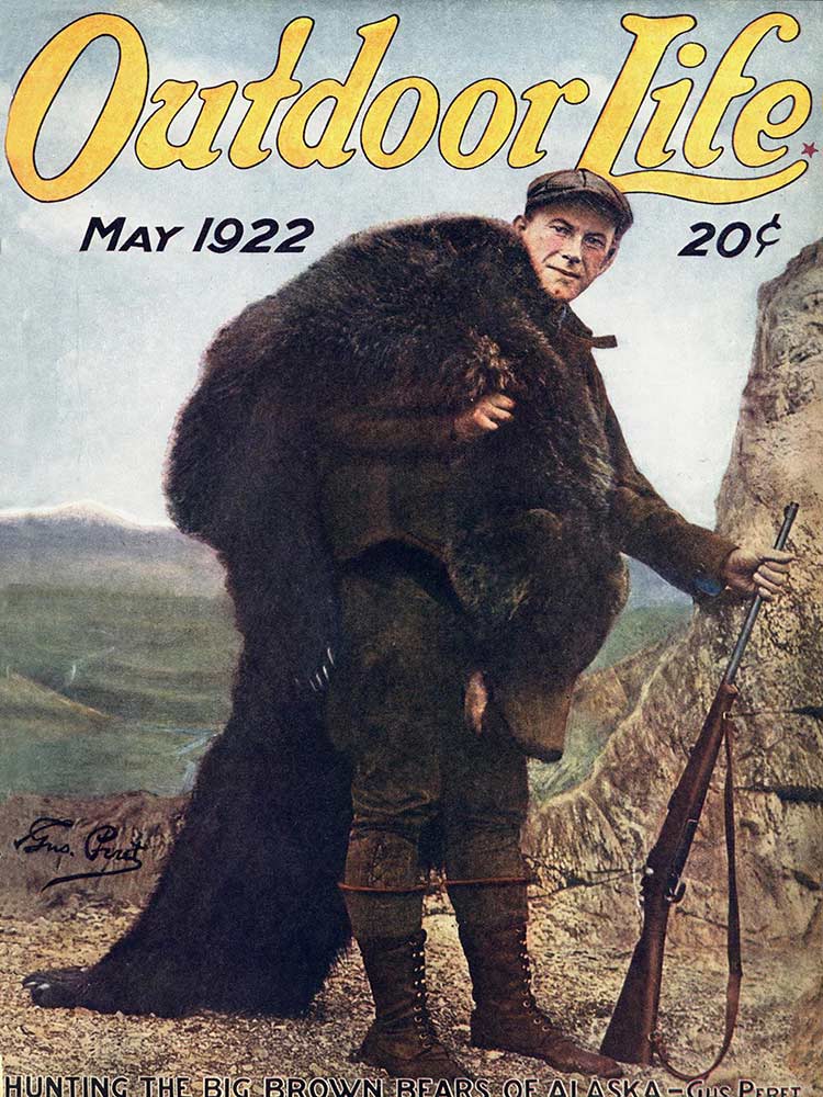 Cover of the May 1922 issue of Outdoor Life