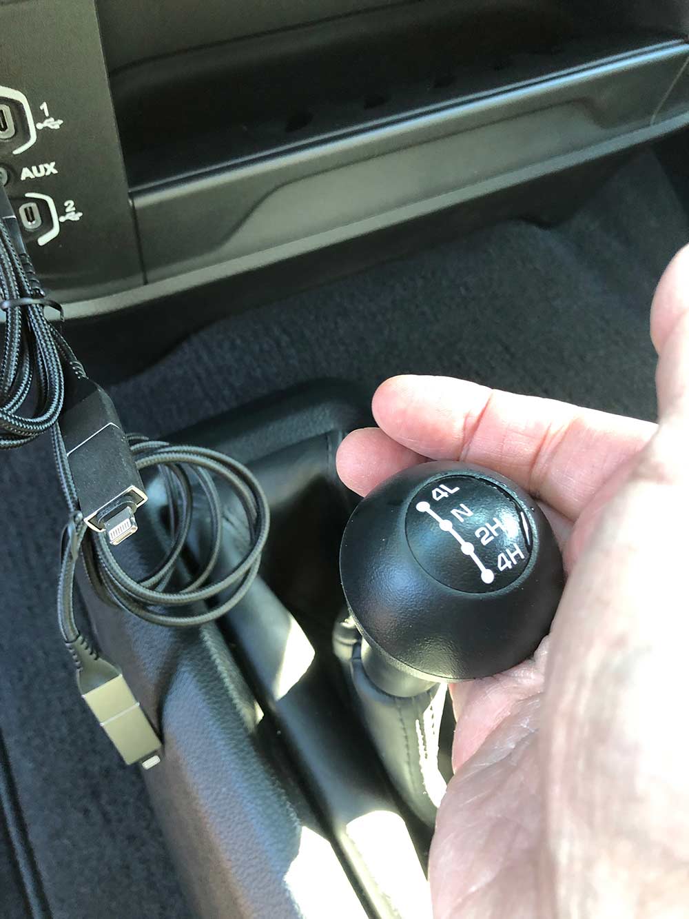 2019 ram floor mounted transfer