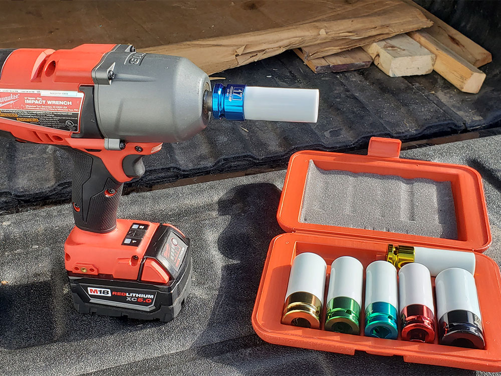 cordless drill and deep well sockets