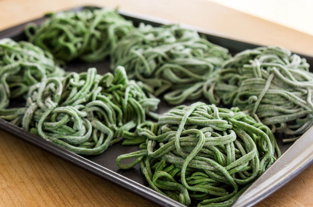 ramen noodles that are made from stinging nettles