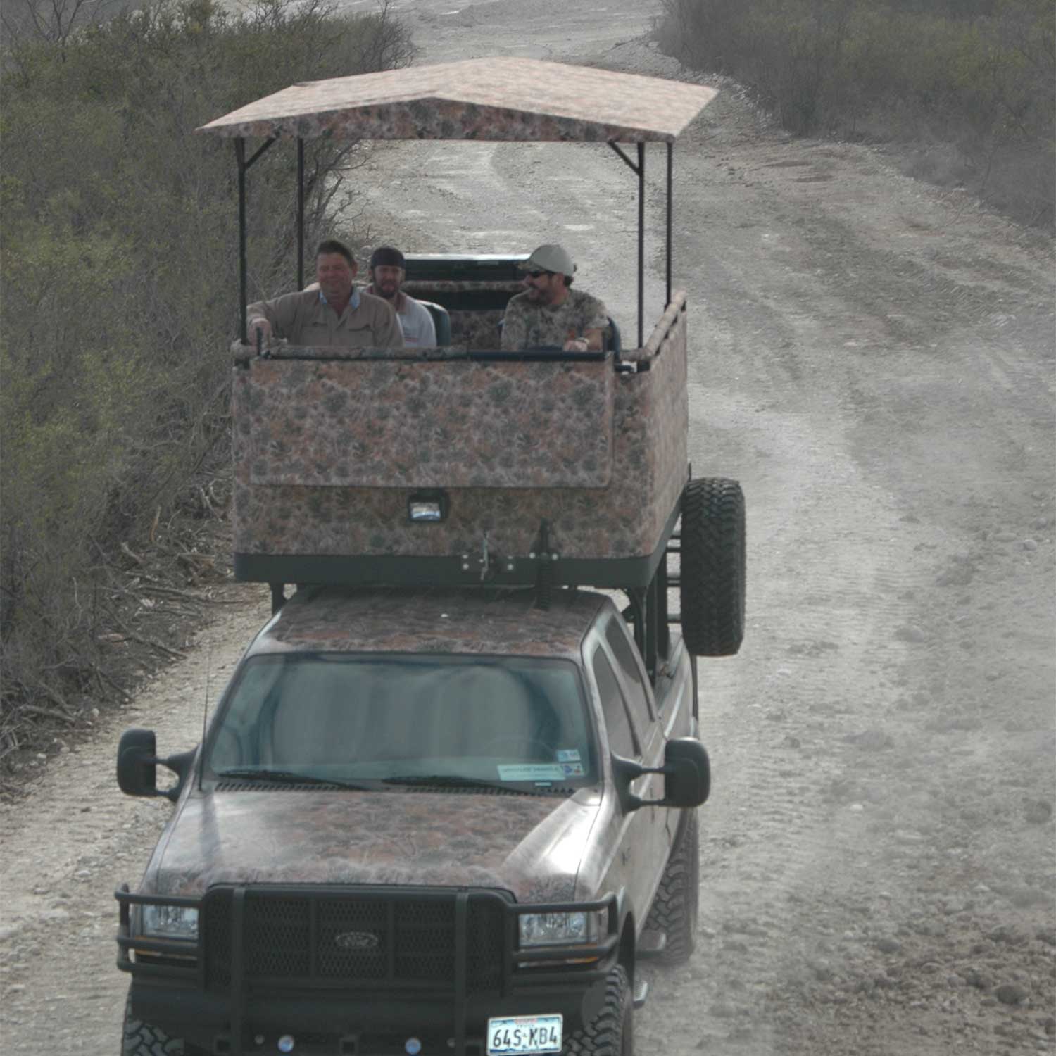 a top drive truck built by South texas outfitters