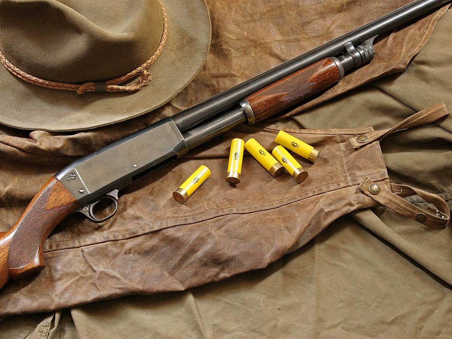Remington Model 17 pump-action shotgun