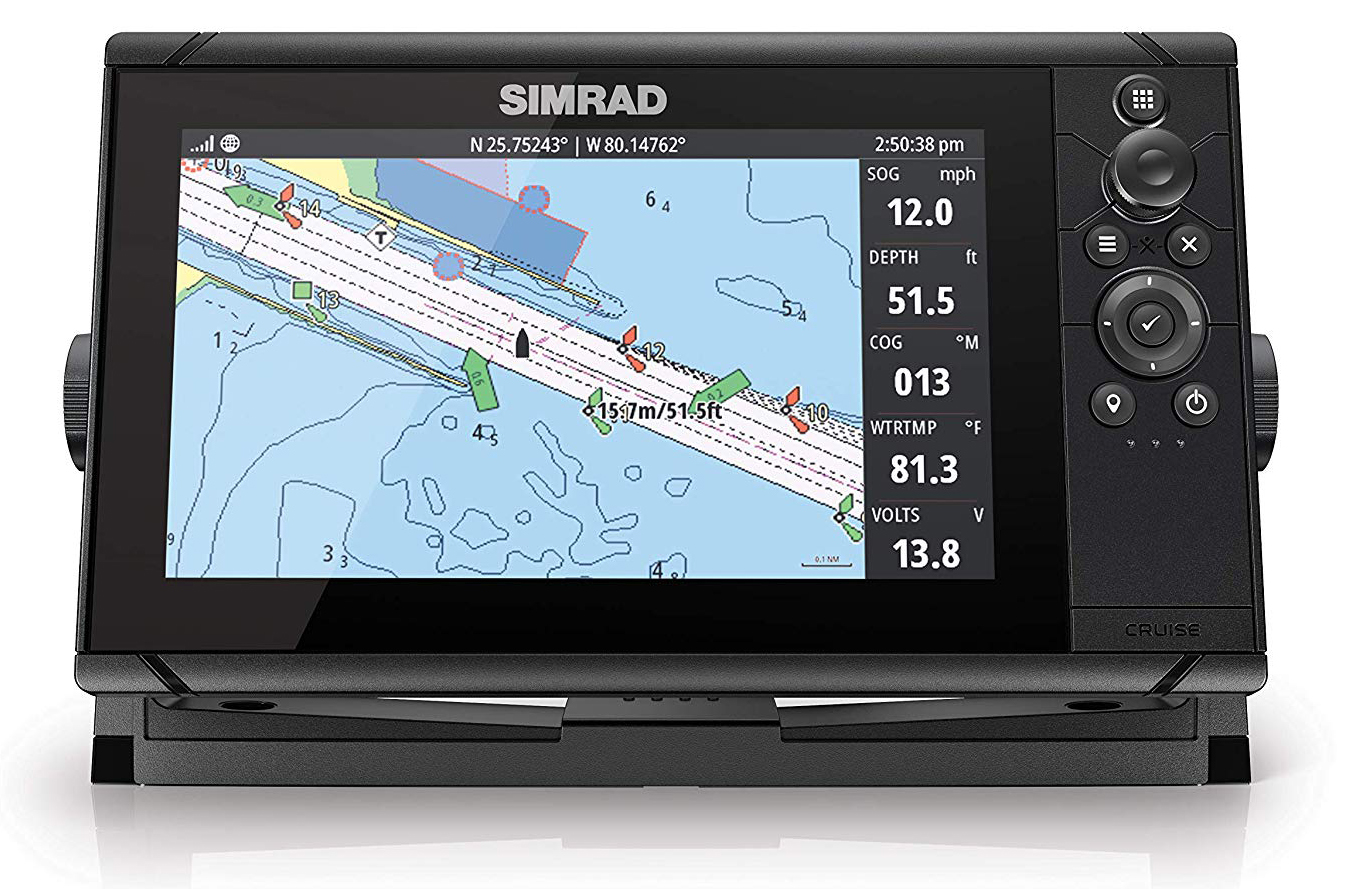 Simrad marine GPS