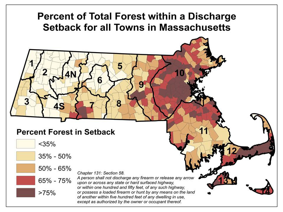 total forest setback infograph of massachusetts