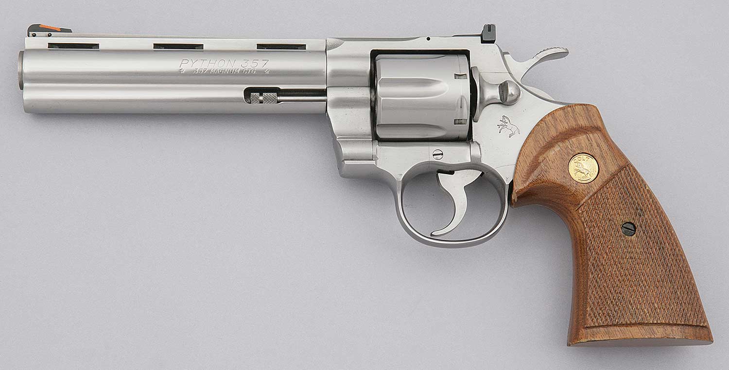 The Colt Python revolver