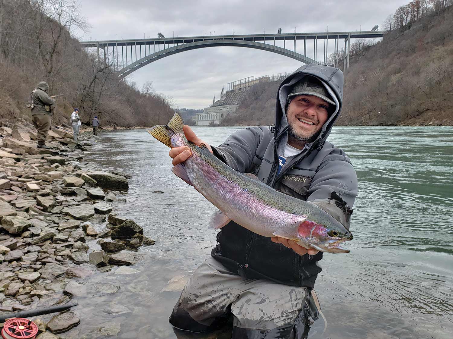 Fishing for Brown Trout and Steelhead on the High and Mighty Niagara River