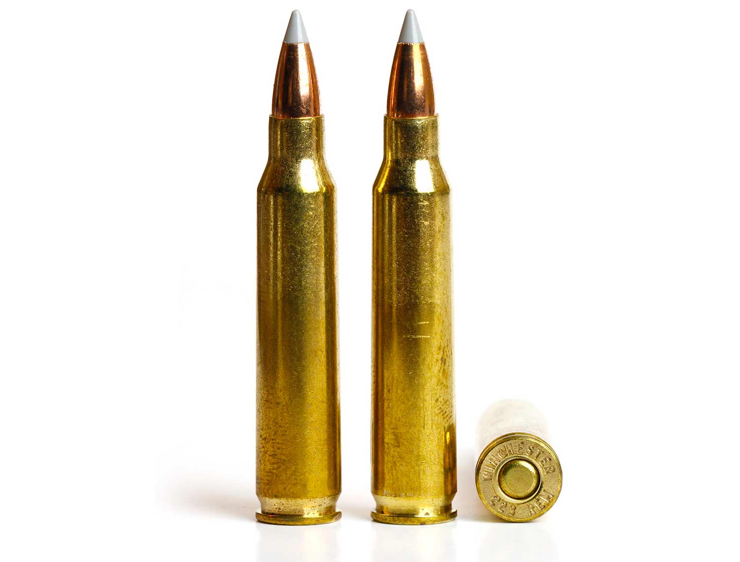 thre 223 remington bullets