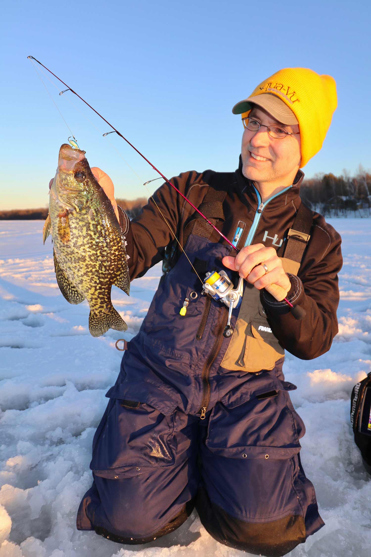 A solid hard water crappie.