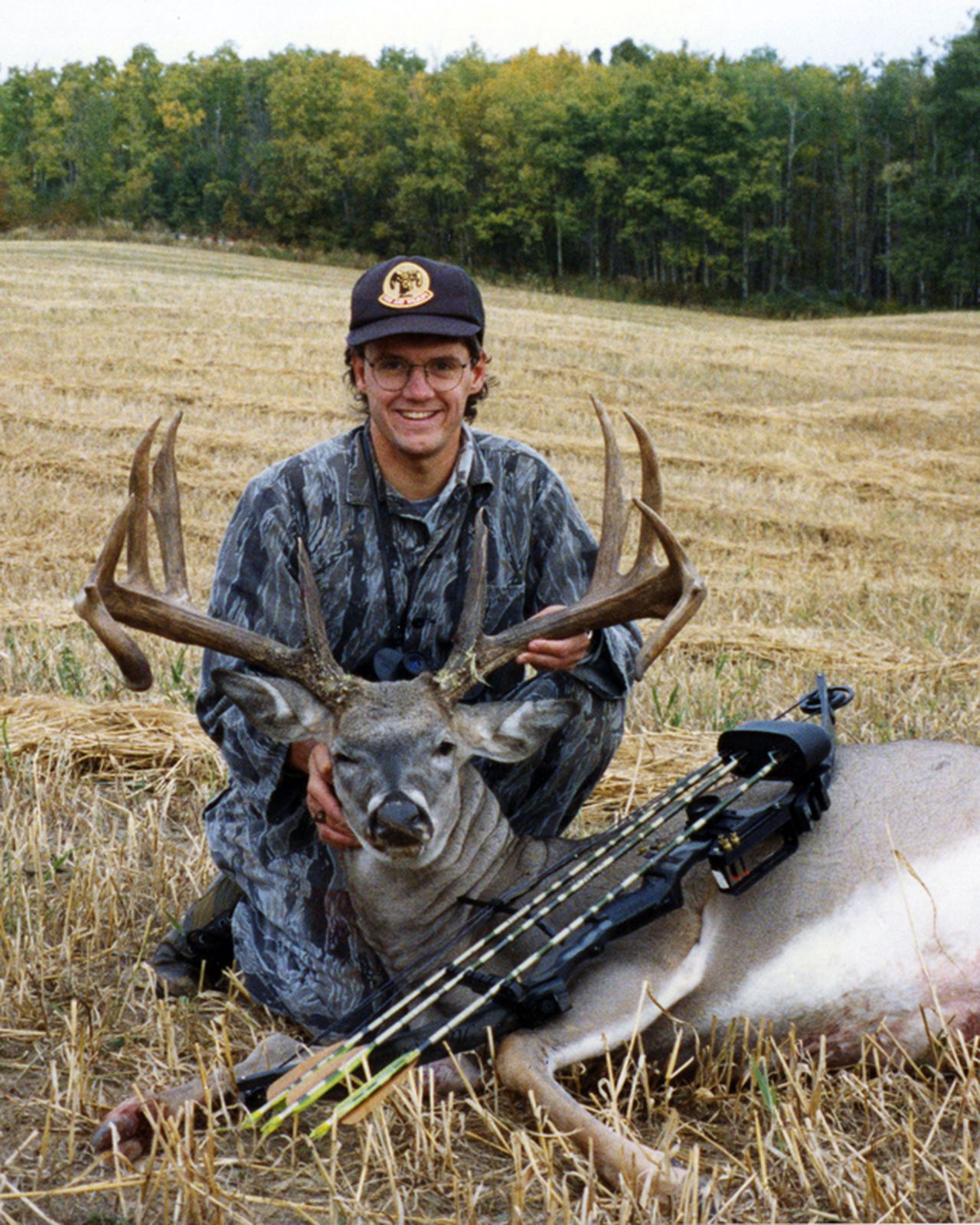 Don McGarvey shot this buck in Alberta, Canada.