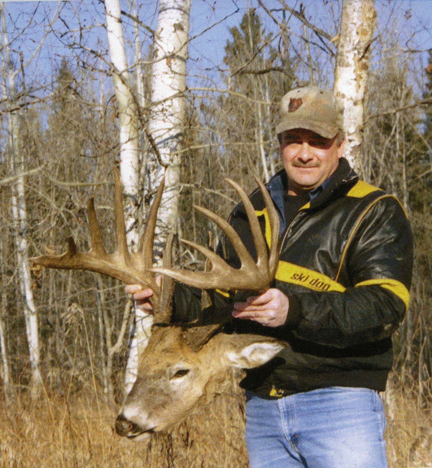 A Saskatchewan buck shot by Hubert Collins.