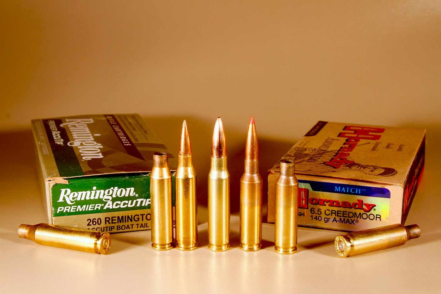 Boxes of Remington and Winchester ammo