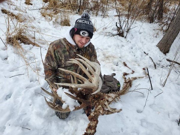 Wisconsin Shed Hunter Might Set the State’s Next Whitetail Record With This Incredible Find