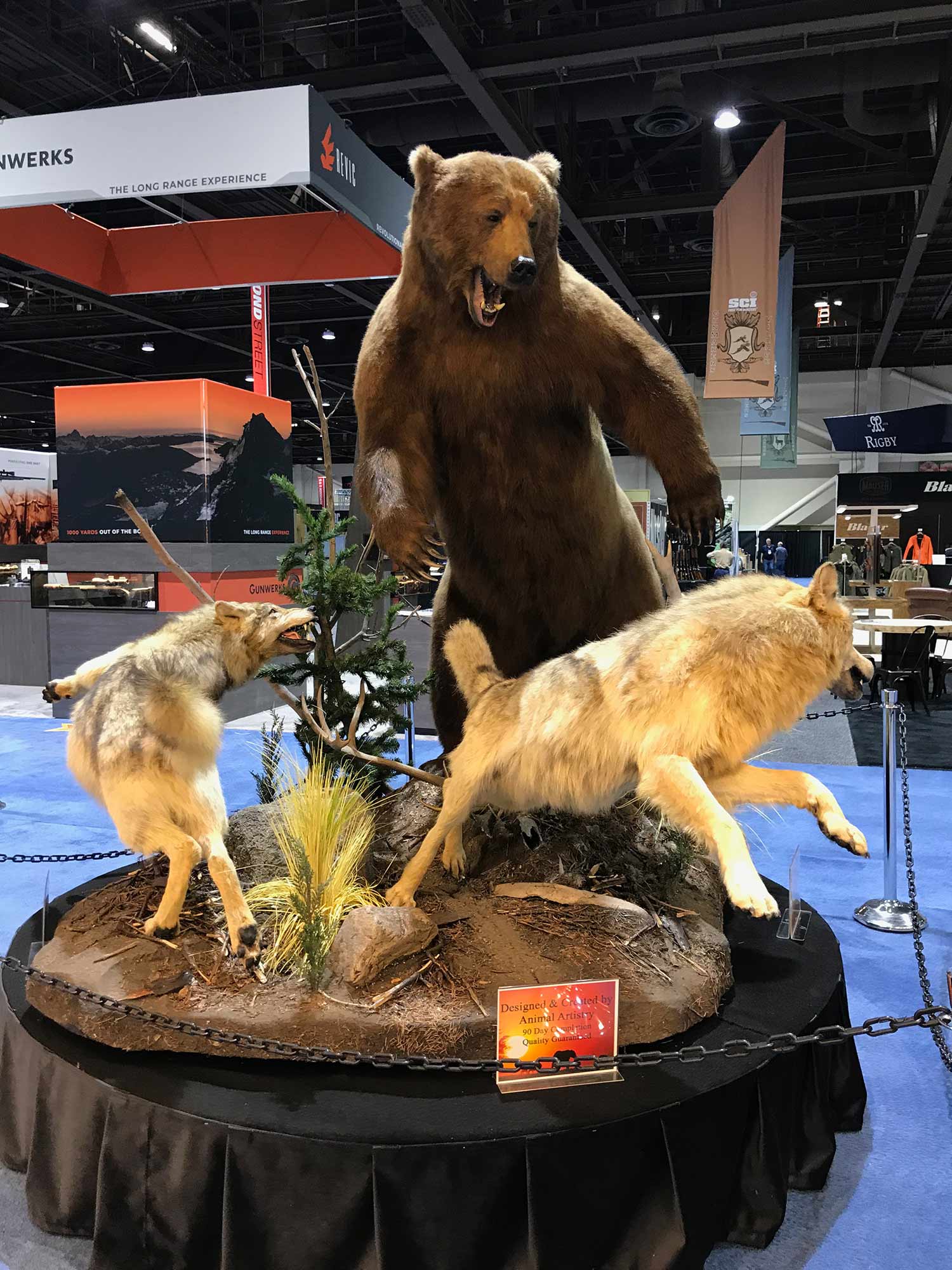 Animal Artistry bear mount