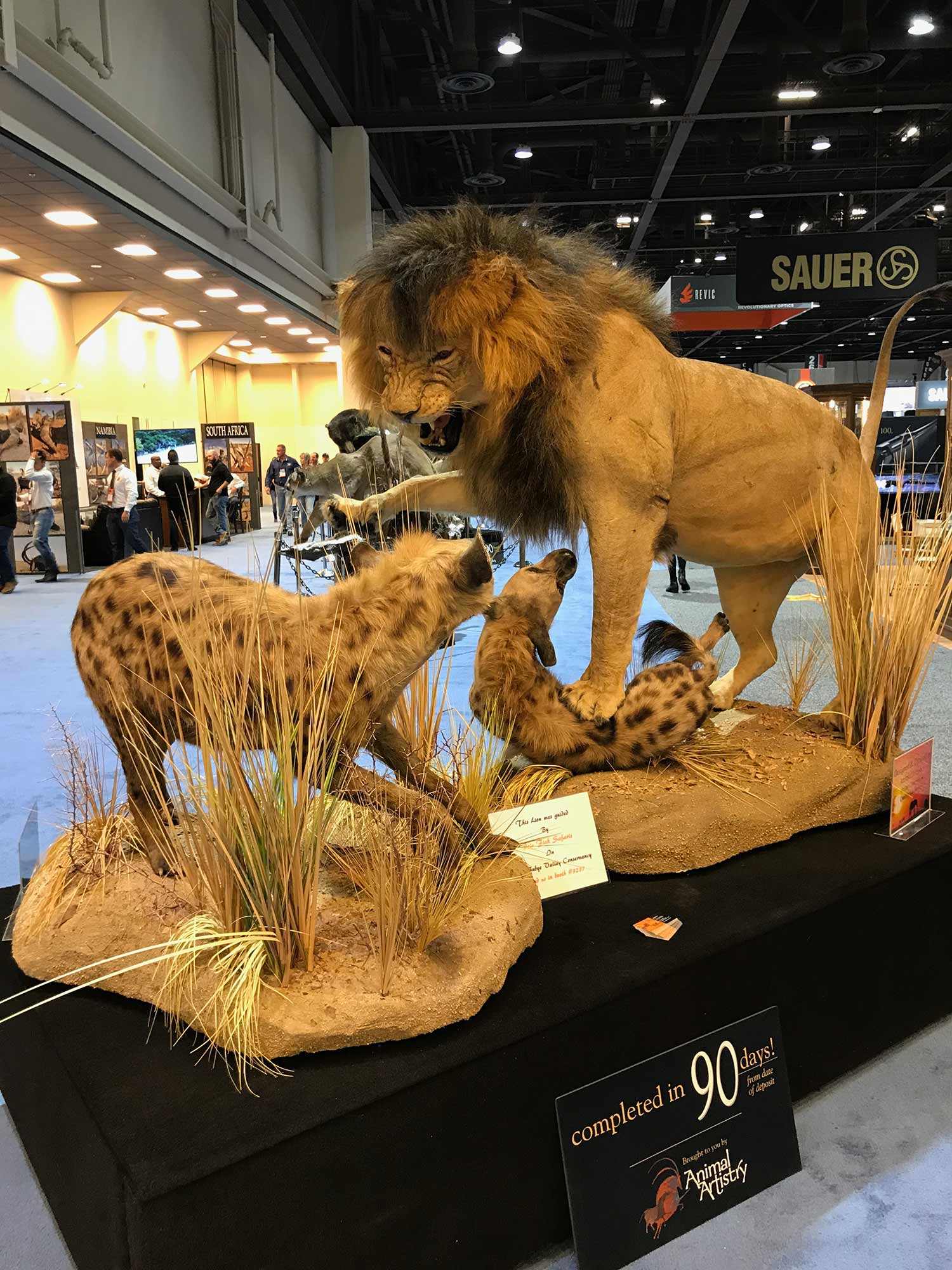 Animal Artistry lion mount