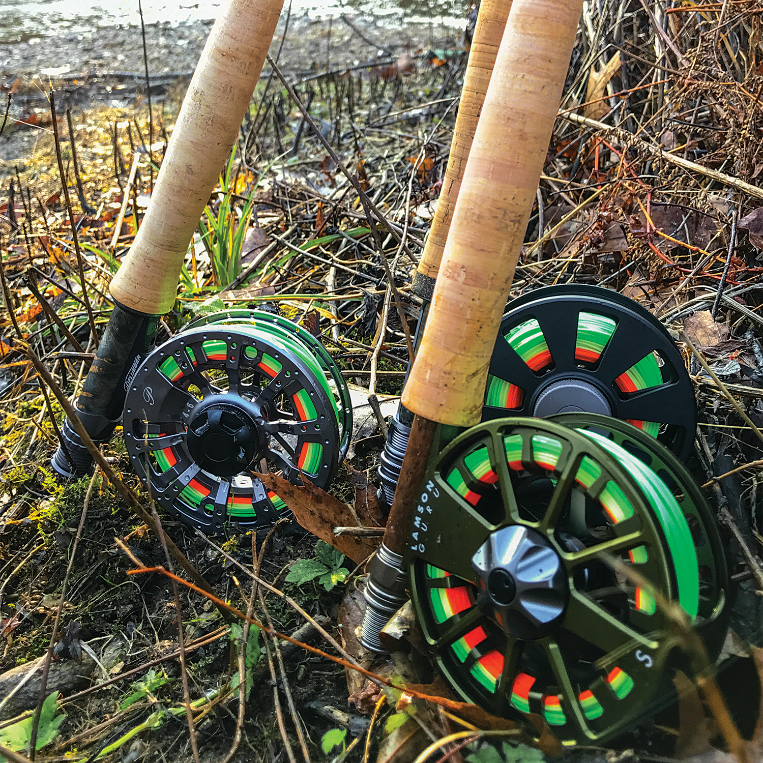 Spinning rods and reels
