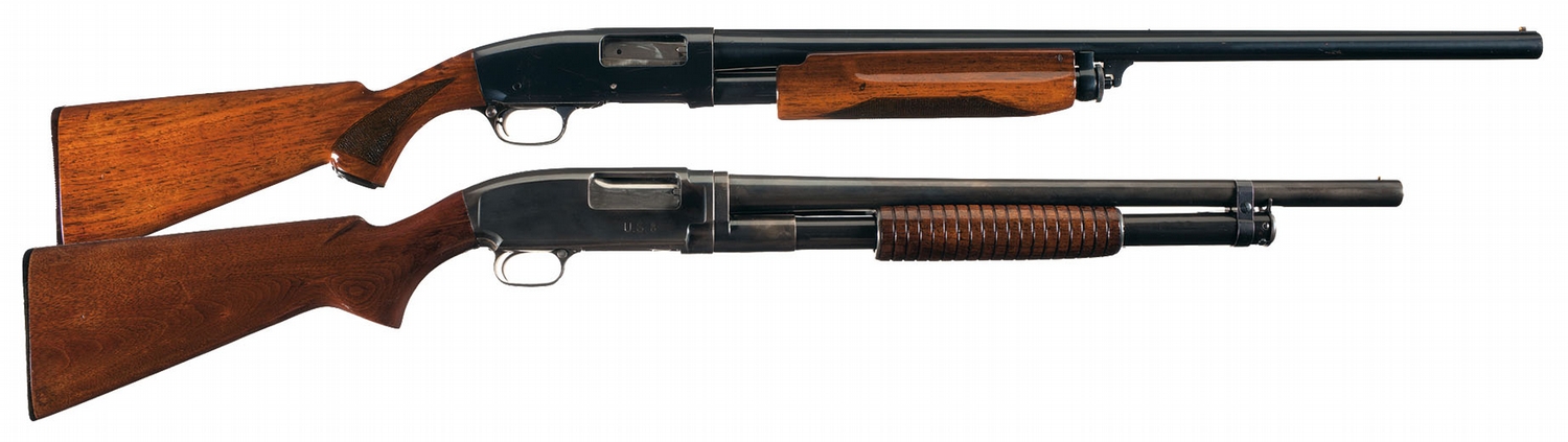 The Remington 31 was available in a sporting model and trench gun.