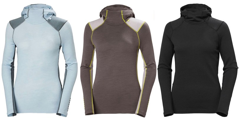 The The Lifa Merino Midweight Hoodie from Helly Hansen is a midweight baselayer.
