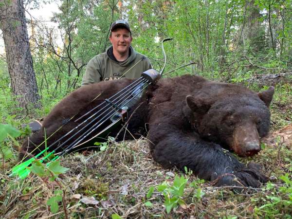 Hunting Giant Alaska Black Bears with Old-School Recurve Bows and Sidelocks