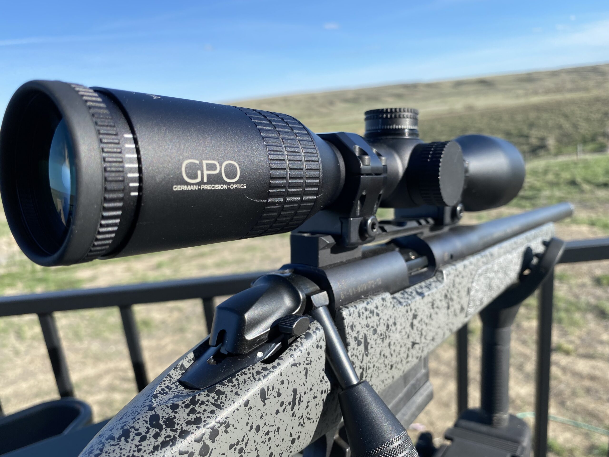 GPO rifle scope is for hunters who want a precision reticle