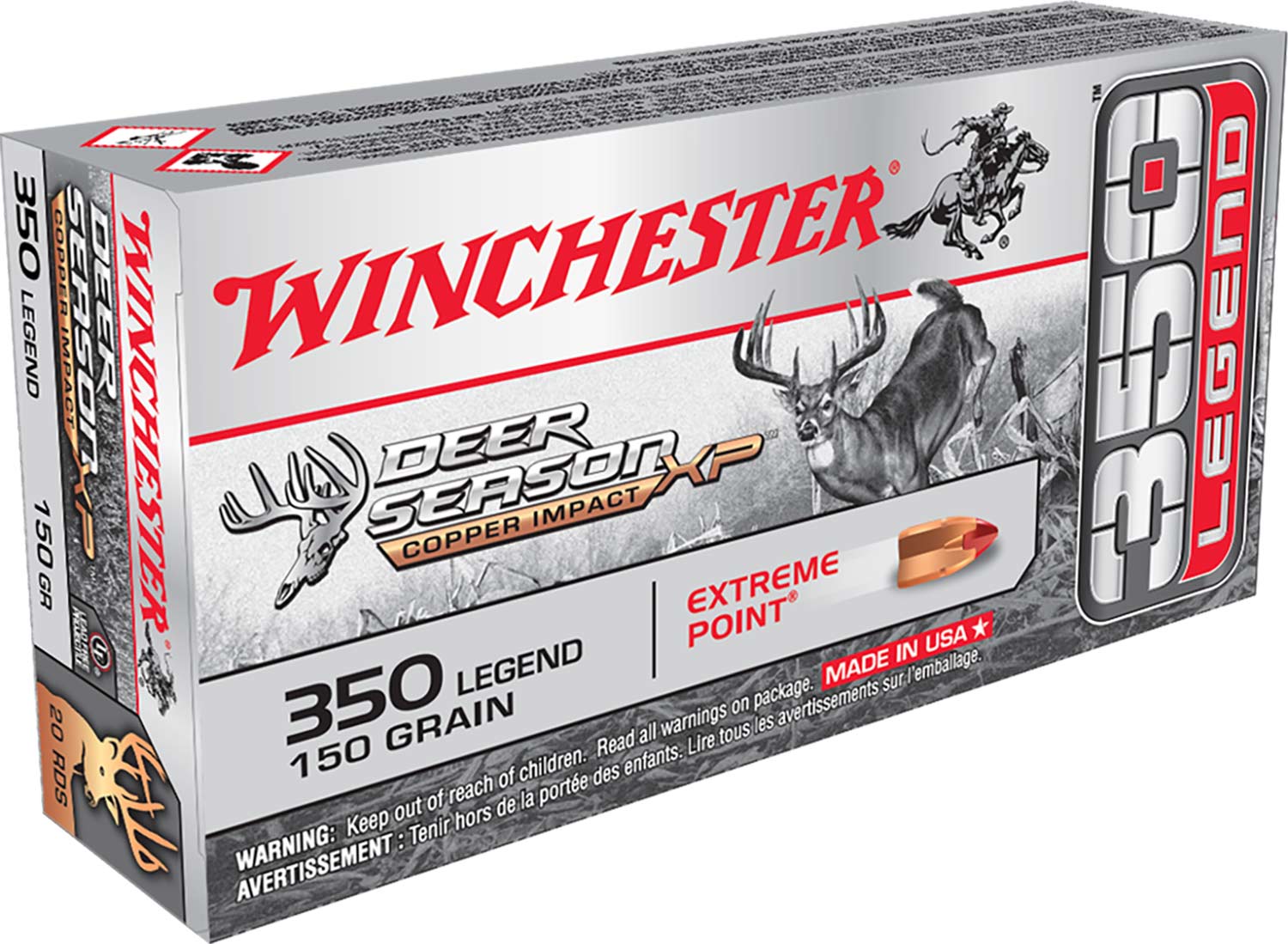 Winchester Deer Season XP Copper Impact 350 Legend