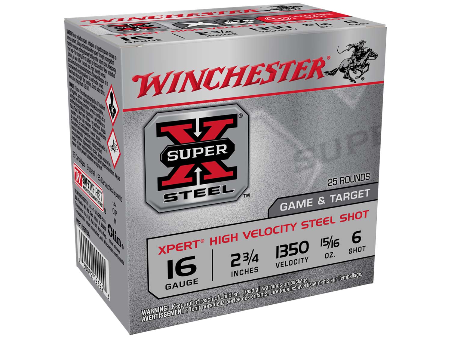 Winchester Super X 16 ga steel 6 shot