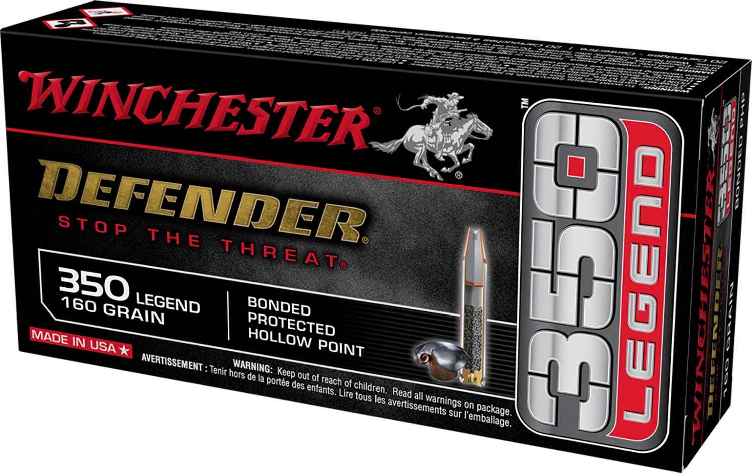 Winchester Defender 160 grain 350 Legend