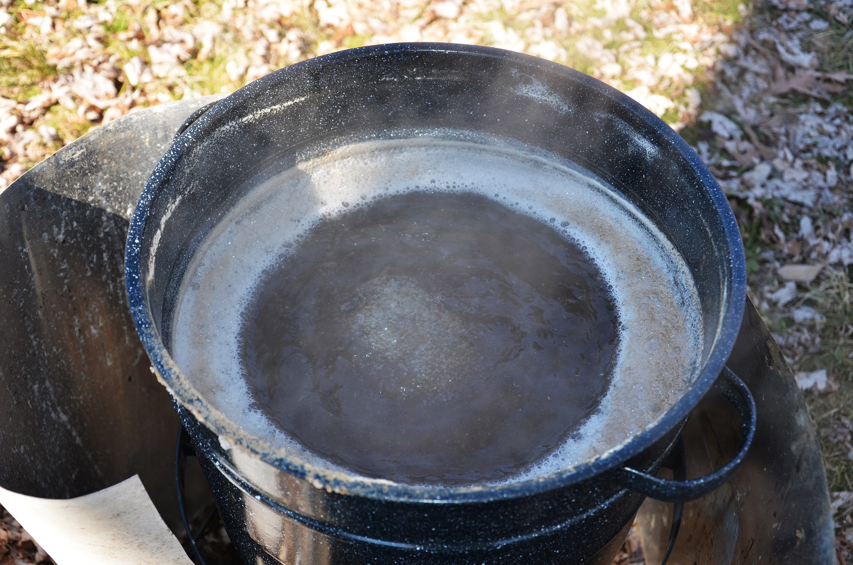 boil tree syrup