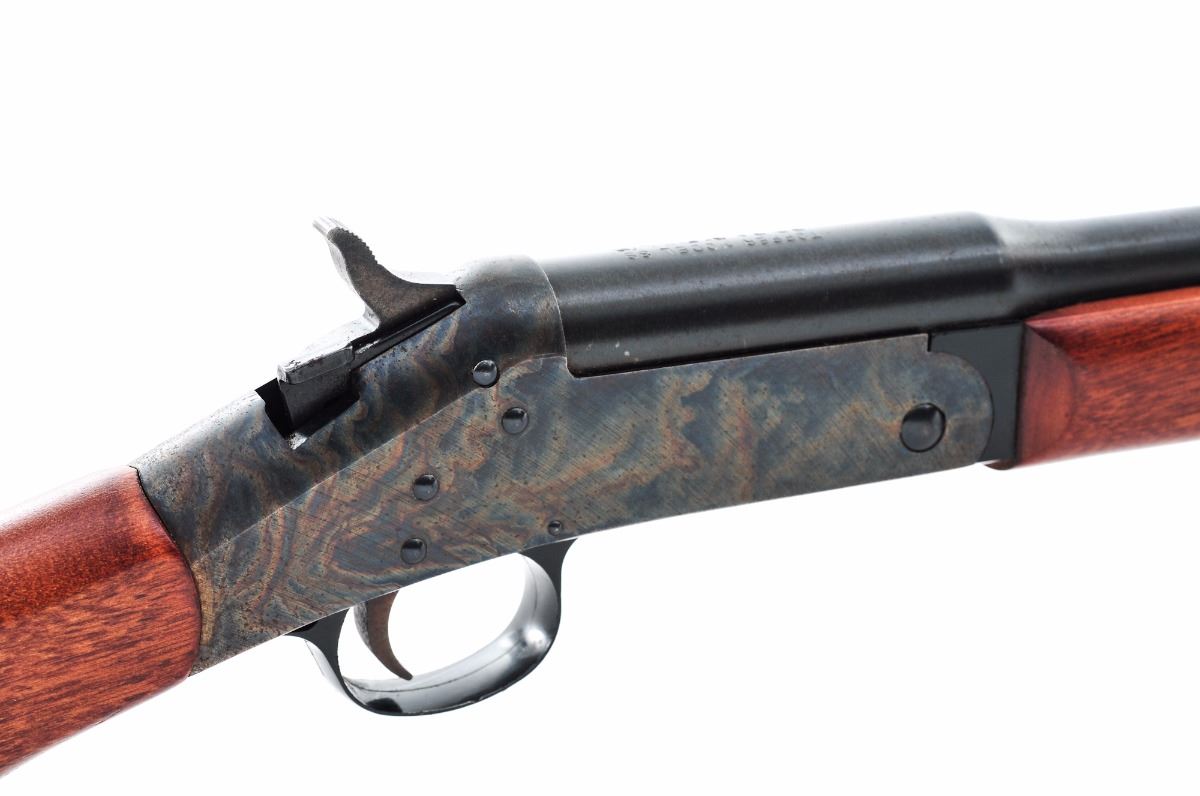 The H&R Topper 88 was a basic shotgun, but it did come with a color case-hardened receiver.
