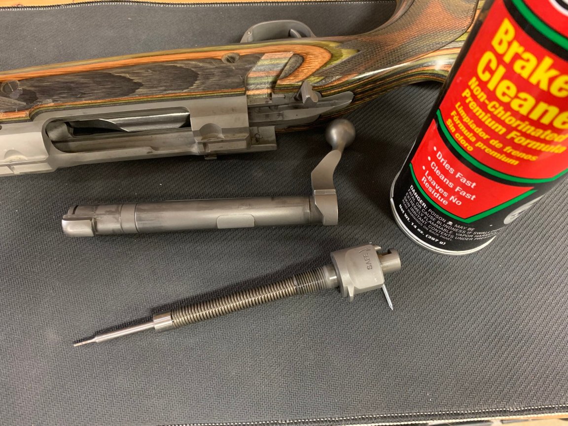 Wipe down your bolt and spray it with brake cleaner to ensure it runs properly in the cold.