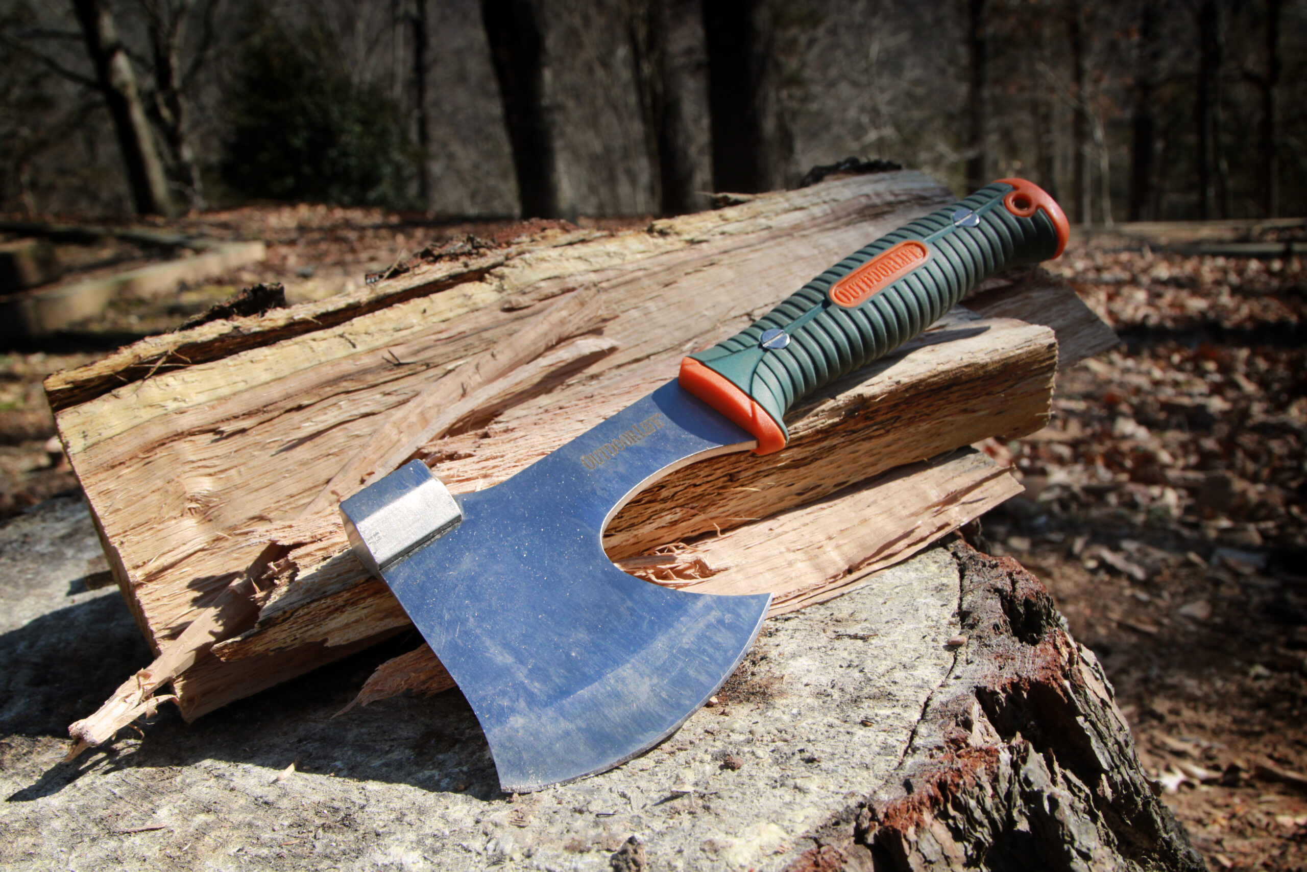 A good, packable, small-size camping and hunting camp axe.