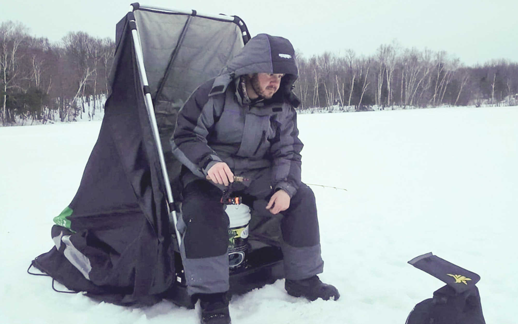 Ice-Fishing Shelters: Pop-Up Hubs Vs. Flip-Overs - Game & Fish