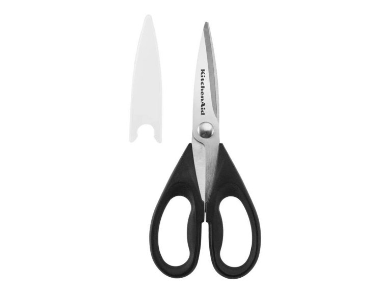 KitchenAid All Purpose Shears with Protective Sheath, 8.72-Inch, Black