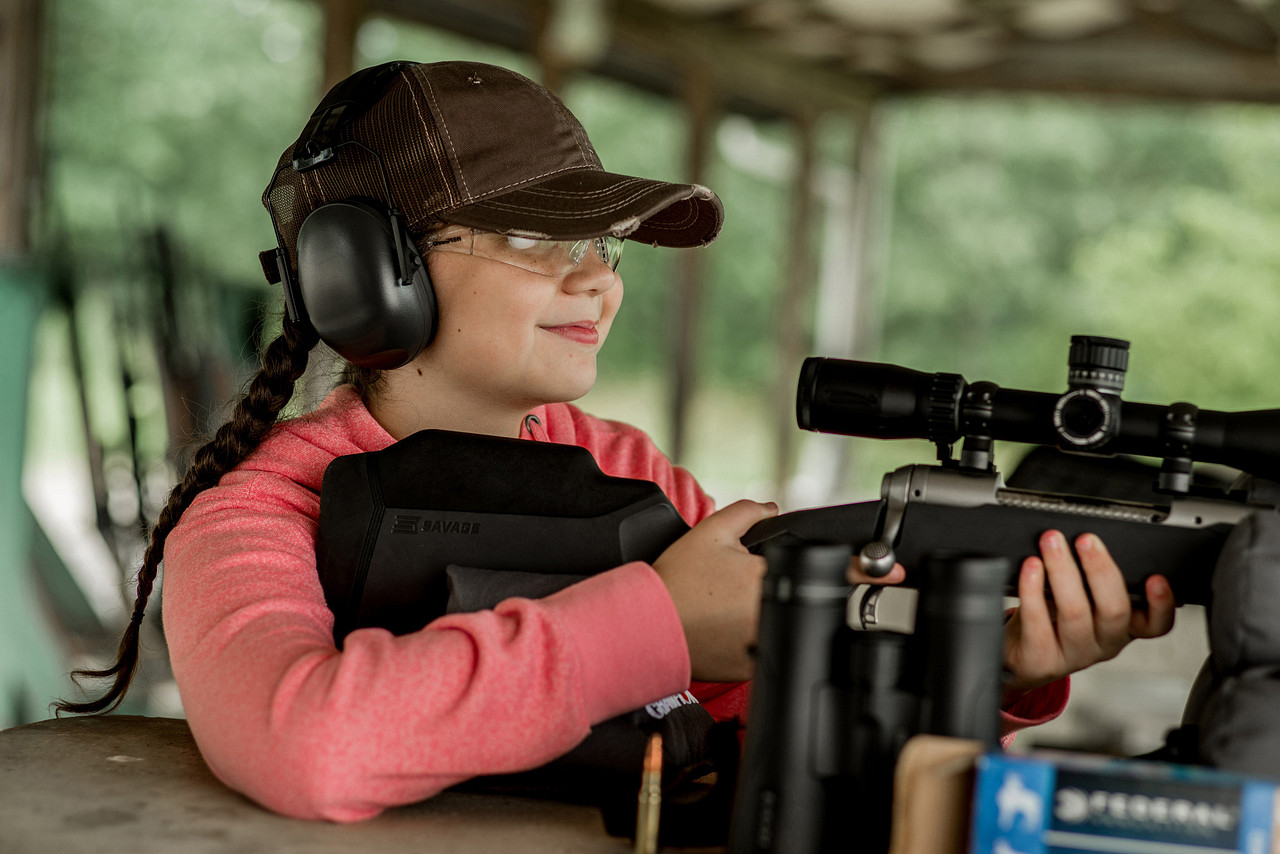Let your kid dictate the pace when it comes to how much they want to shoot.
