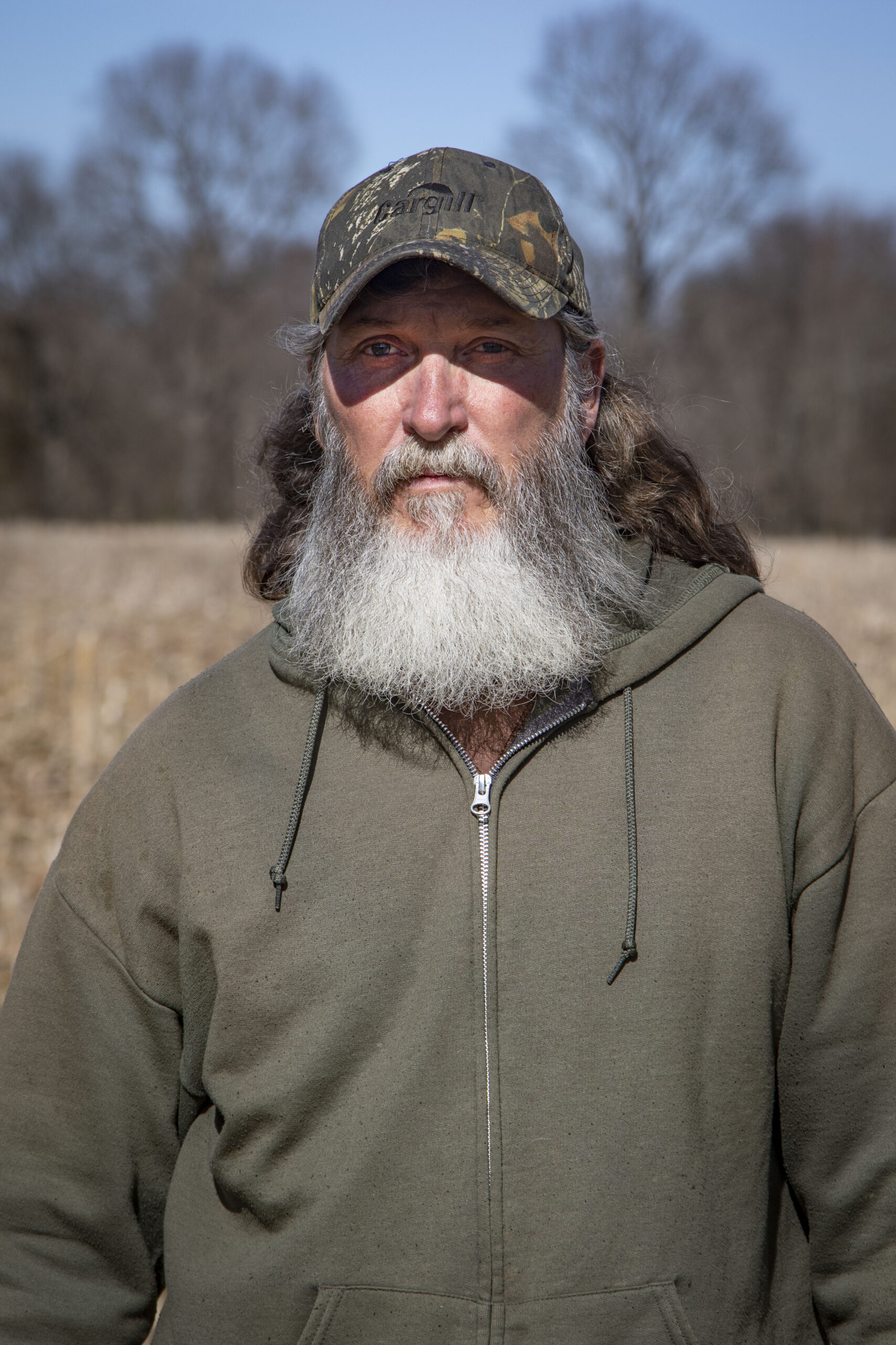 Portrait of Jeff Crabtree, witness to the Reelfoot Lake shooting.