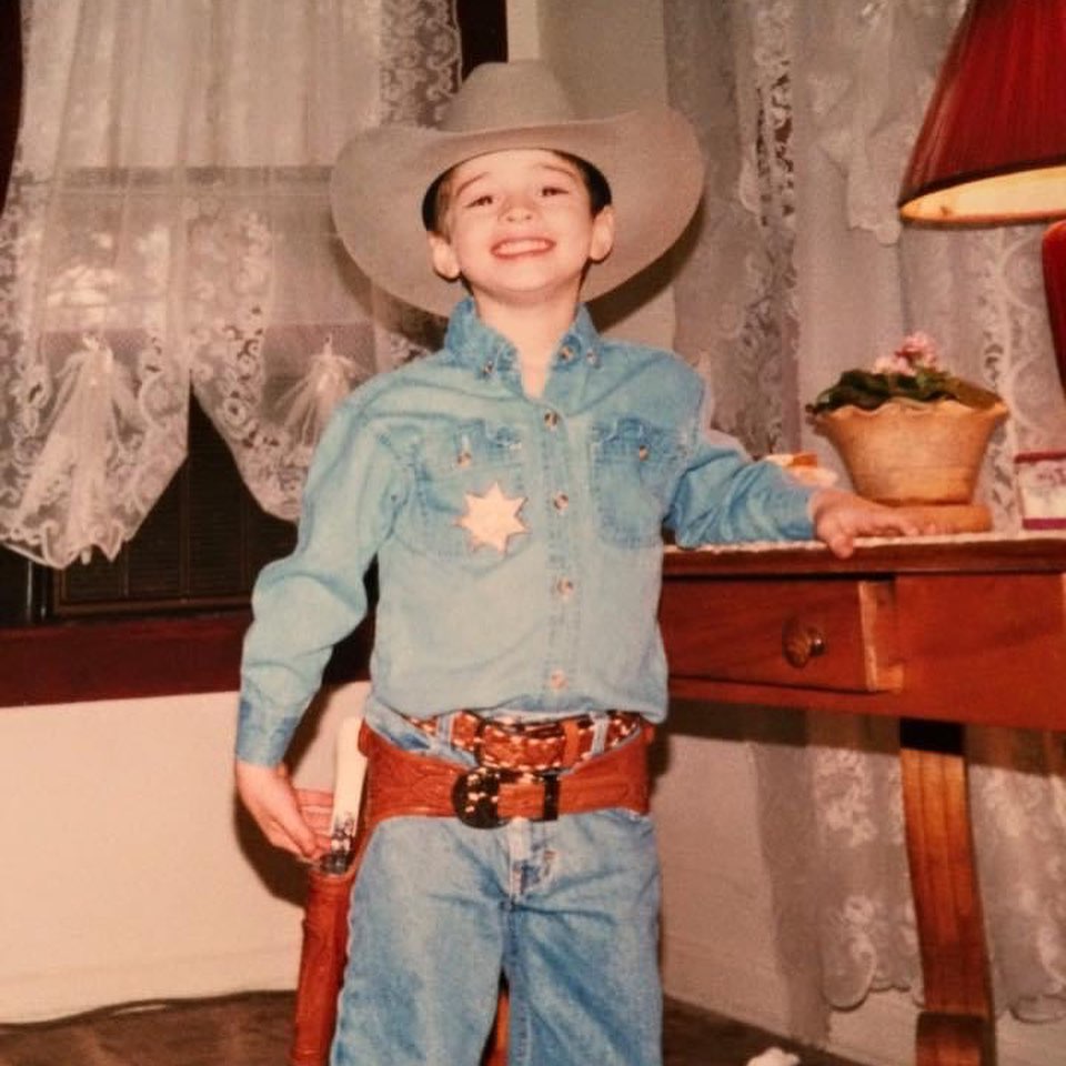 Chance Black, a Tennessee hunter as a kid.