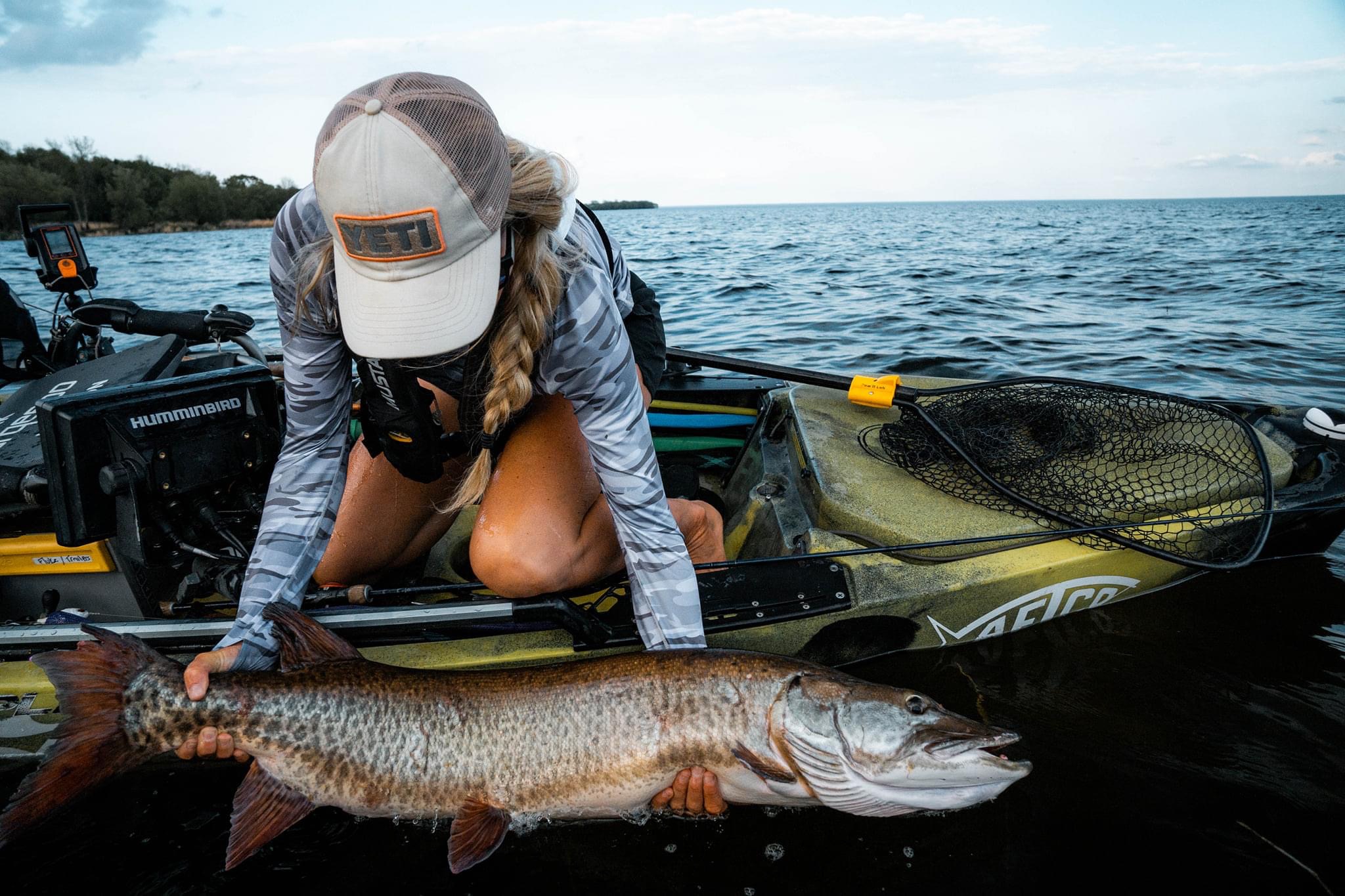 Change up your baits to catch more muskie.