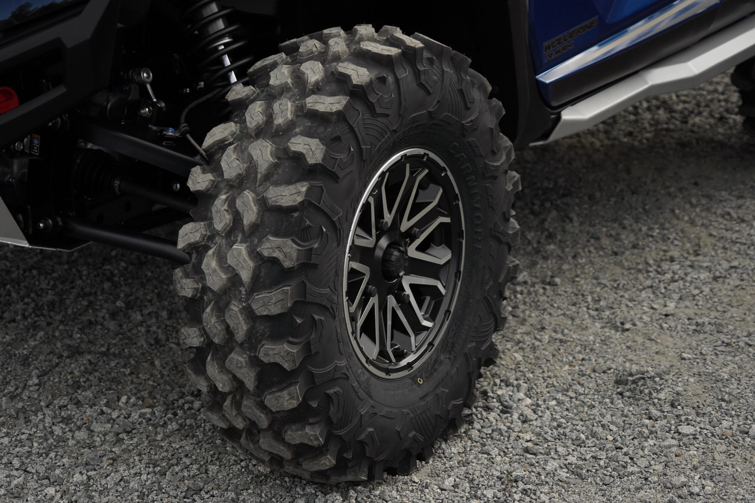 You won't need to buy aftermarket tires for the RMax.