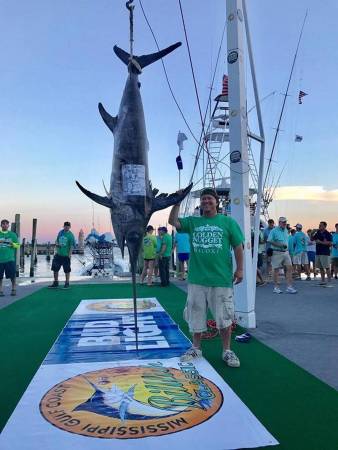 New Mississippi State-Record Swordfish Nets Nearly $300,000 Prize