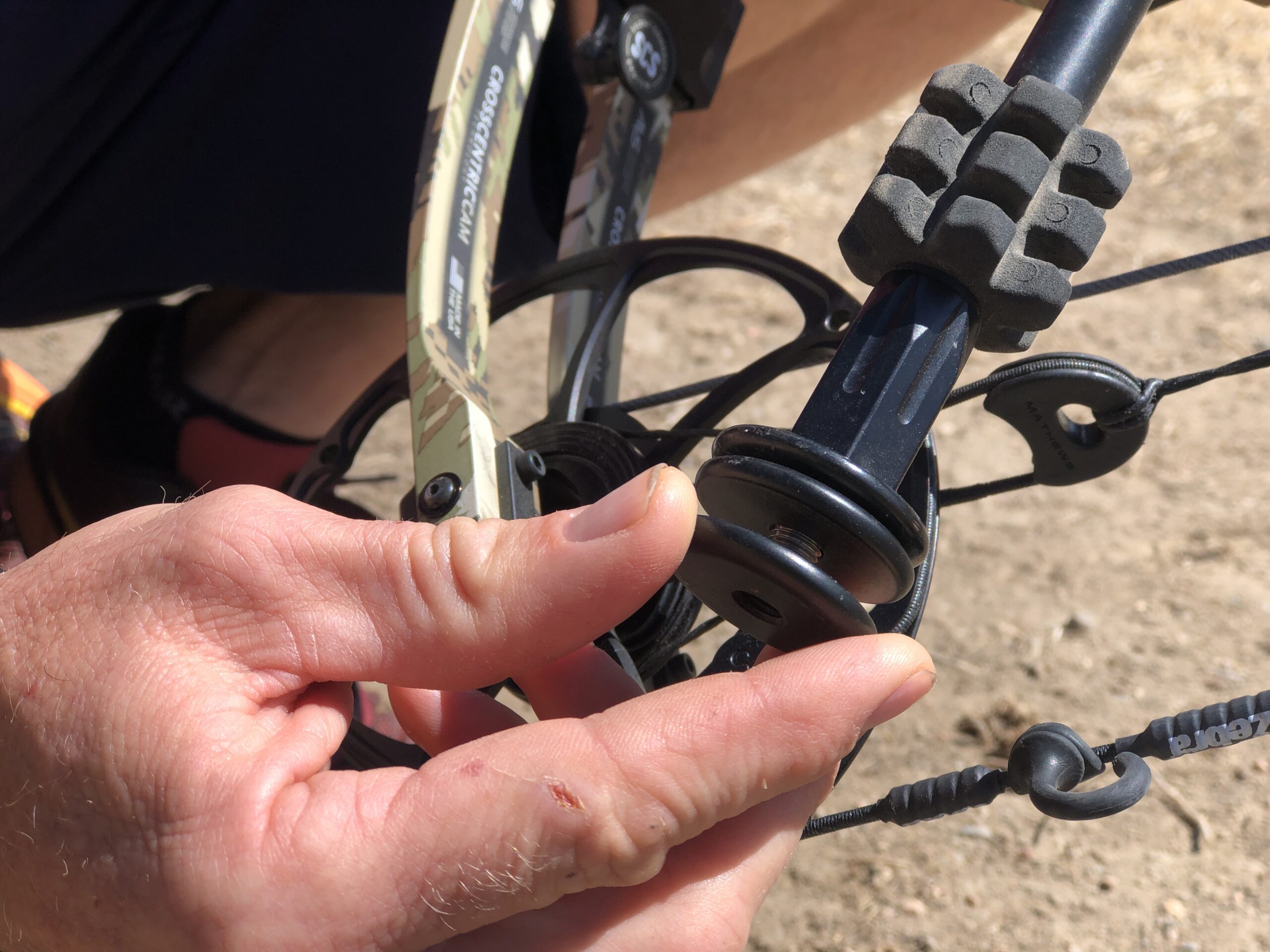 Stability is key for bowhunters, and a heavier bow will help with accuracy.