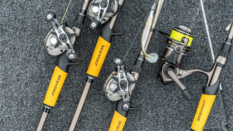baitcaster fishing rod and reel KRAZY Baitcast Combo Carbon Baitcast Combo