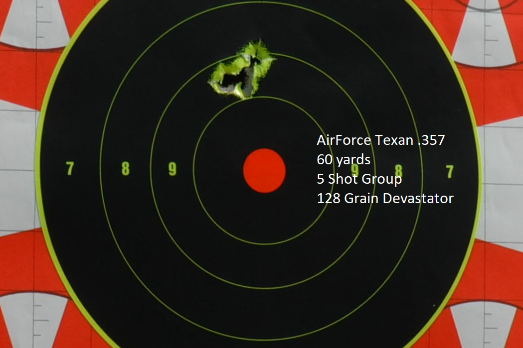 Air Force Texan accuracy test.
