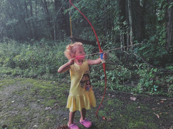 Yes, I’m Already Teaching My 2-Year-Old How to Shoot a Bow