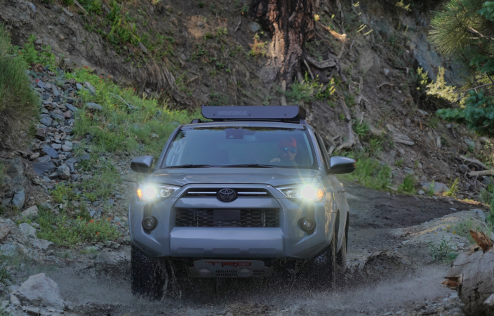 The 4Runner is off-road capable.