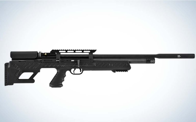 A black Hatsan BullBoss airgun