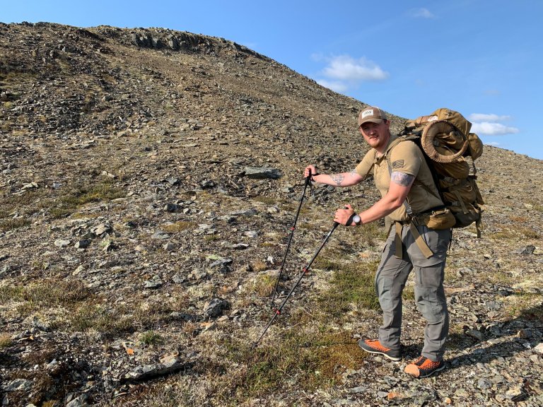 Testing one of the best hunting backpacks on a sheep hunt.