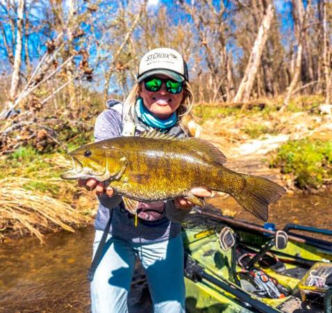 How to Catch Big Bass in Small Creeks